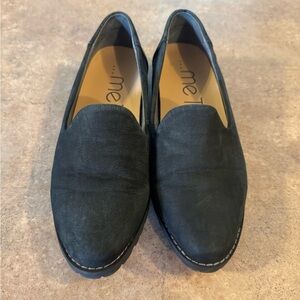 Me Too - Classic Chic Black Cairo Slip-on Loafers, Womens Size 6.5